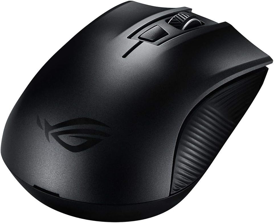 ASUS ROG Strix Carry kabellose optische Gaming-Maus (duale Drahtlos-Konnektivität über 2,4GHz RF ode