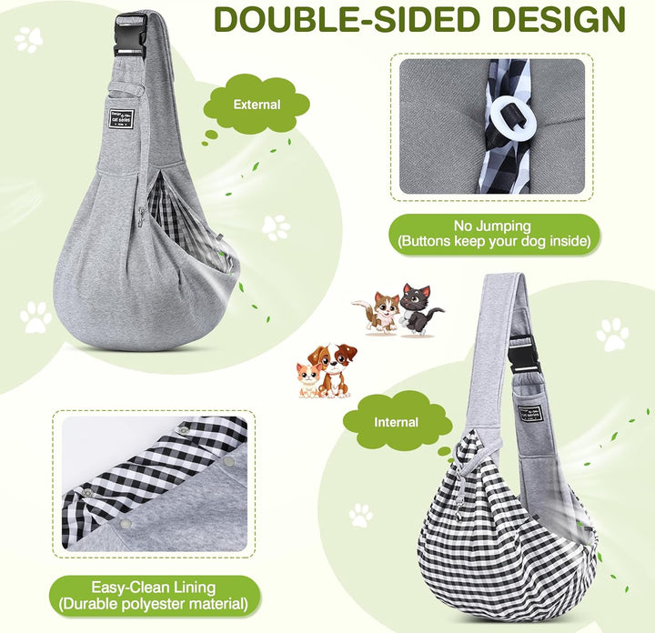 ALLSOPETS Tragbare Hundetragetasche Reisen Haustiertaschen Katzentragetasche Haustiere Welpen Kleine