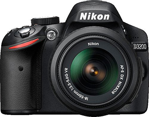 Nikon D3200 SLR-Digitalkamera (24 Megapixel, 7,4 cm (2,9 Zoll) Display, Live View, Full-HD) Double Z