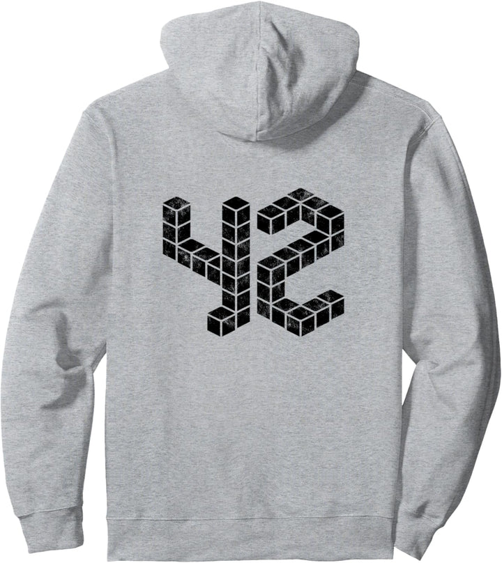 42 Don't Panic Hier ist die Antwort Universum Kosmos T-shirt Pullover Hoodie