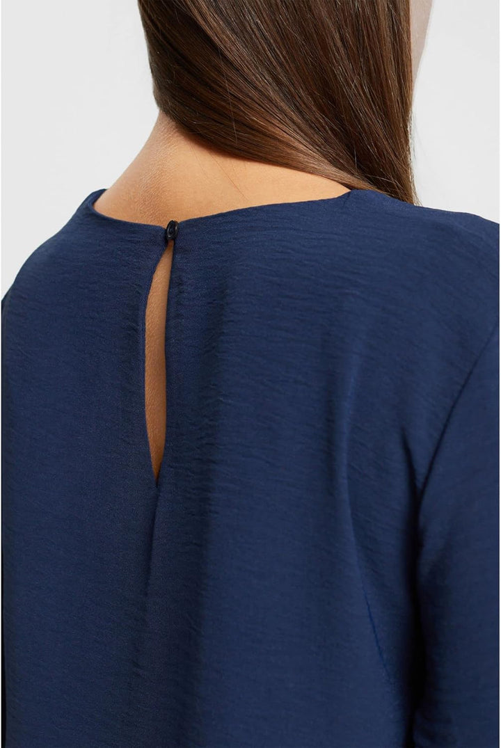 Esprit Damen 102ee1e319 Kleid 36 400/Navy, 36 400/Navy