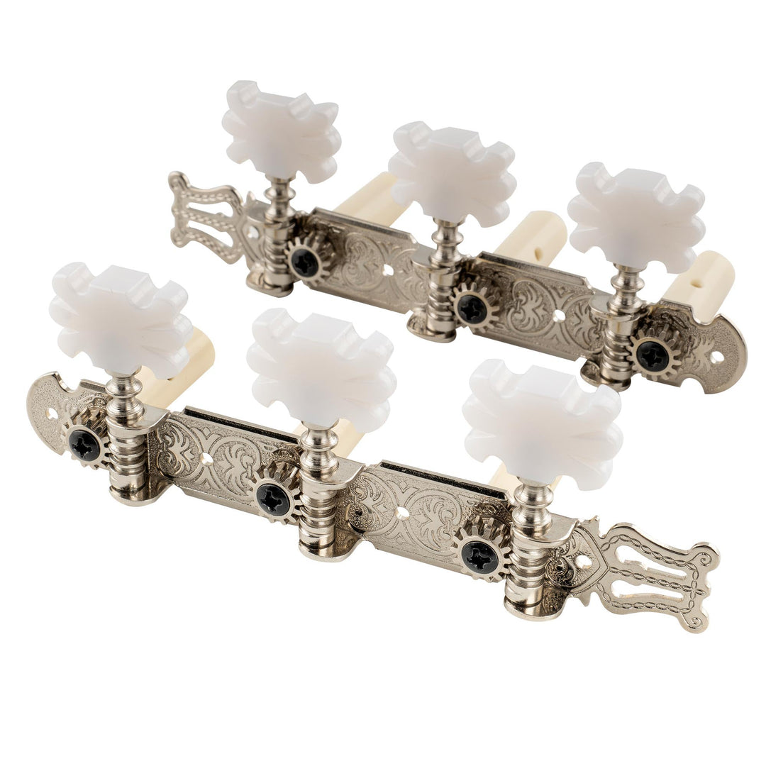 Musiclily Pro 3L3R Lyra Style Klassische Gitarre Mechaniken Stimmwirbel Tuning Pegs Machine Heads Se