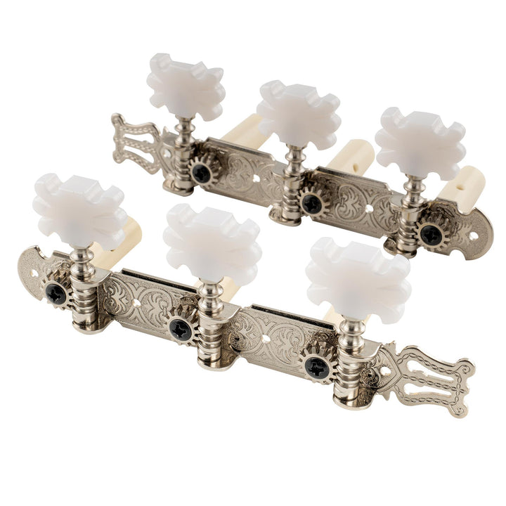 Musiclily Pro 3L3R Lyra Style Klassische Gitarre Mechaniken Stimmwirbel Tuning Pegs Machine Heads Se