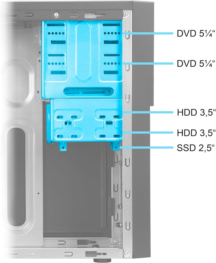 Ankermann Business V2 | Intel Core i7 10700 | Intel UHD Graphics 630 | 16GB RAM | 500 GB M.2 SSD | 1