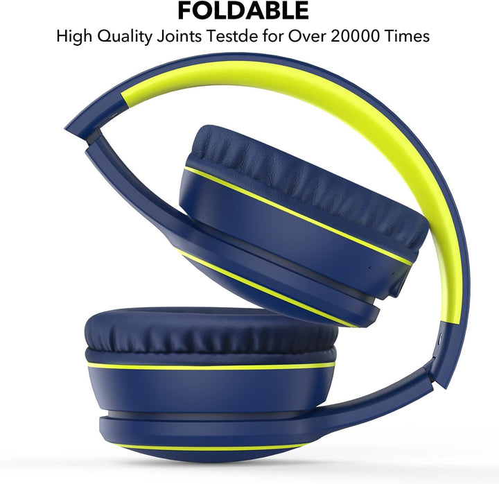 RORSOU B10 Bluetooth-Kopfhörer Over-Ear, 2 EQ-Musikmodi und 50 Stunden Spielzeit, kabelloser Kopfhör