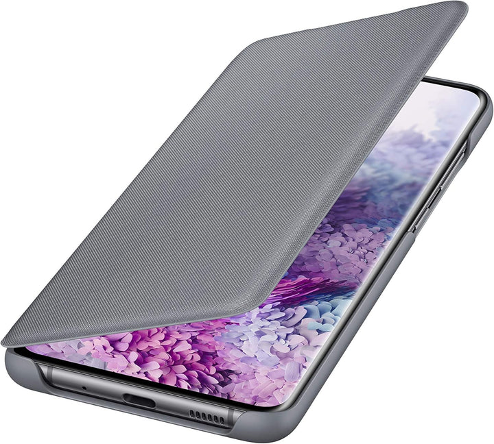 Samsung LED View Smartphone Cover EF-NG985 für Galaxy S20+ | S20+ 5G Handy-Hülle, LED-Anzeige, Karte