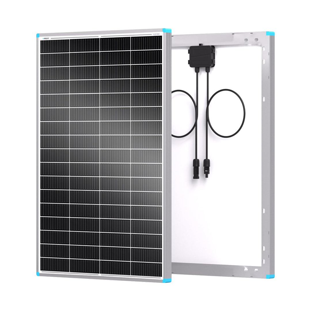 Renogy 16BB N-Typ 175 Watt 12V Solarmodul 25% Hoch-Effizienz, PV Modul Ladegerät für RV Marine Rooft
