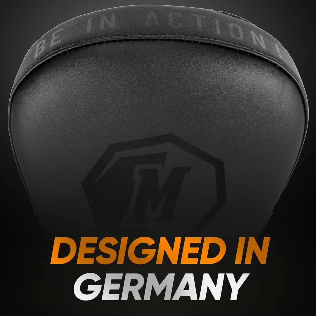 MADGON Premium Pratzen für optimale Schlagdämpfung, 1 Paar Boxpratzen für Boxen, Kampfsport, MMA, Ki
