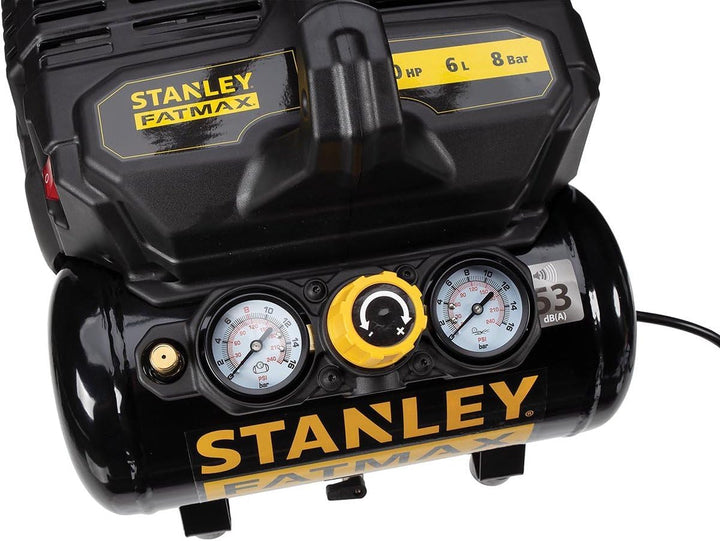 STANLEY FATMAX Silent Air Compressor DST 101/8/6SI - Silent Compressor - 59