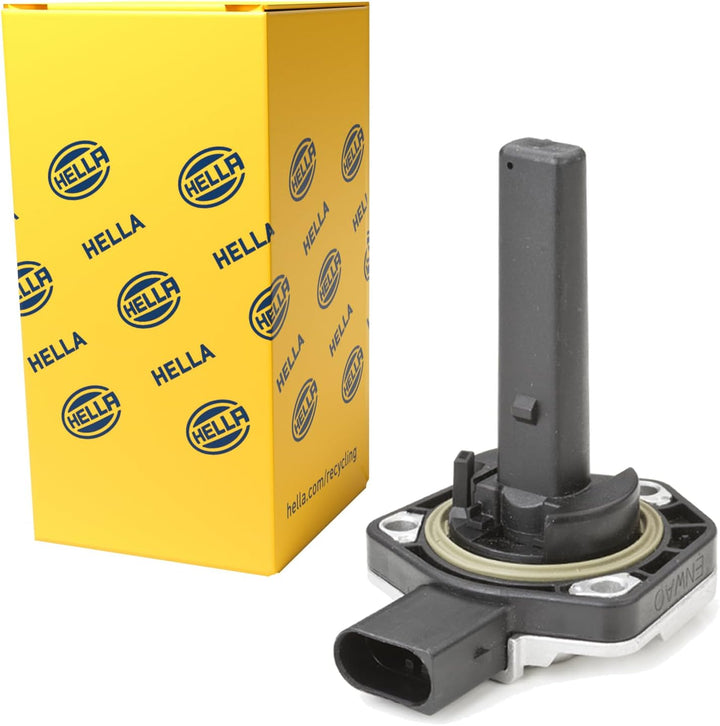 HELLA 6PR 008 324-101 Sensor, Motorölstand - 3-polig - mit Dichtung