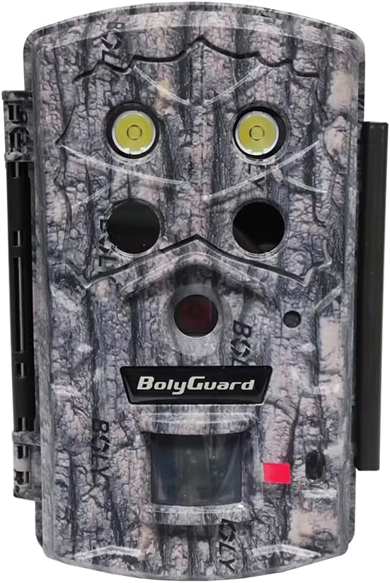 BolyGuard Wildlife Wildkamera 45MP 4K HD Jagdkamera 30,5 m Erfassungsreichweite 40 Stück 940 nm IR-L
