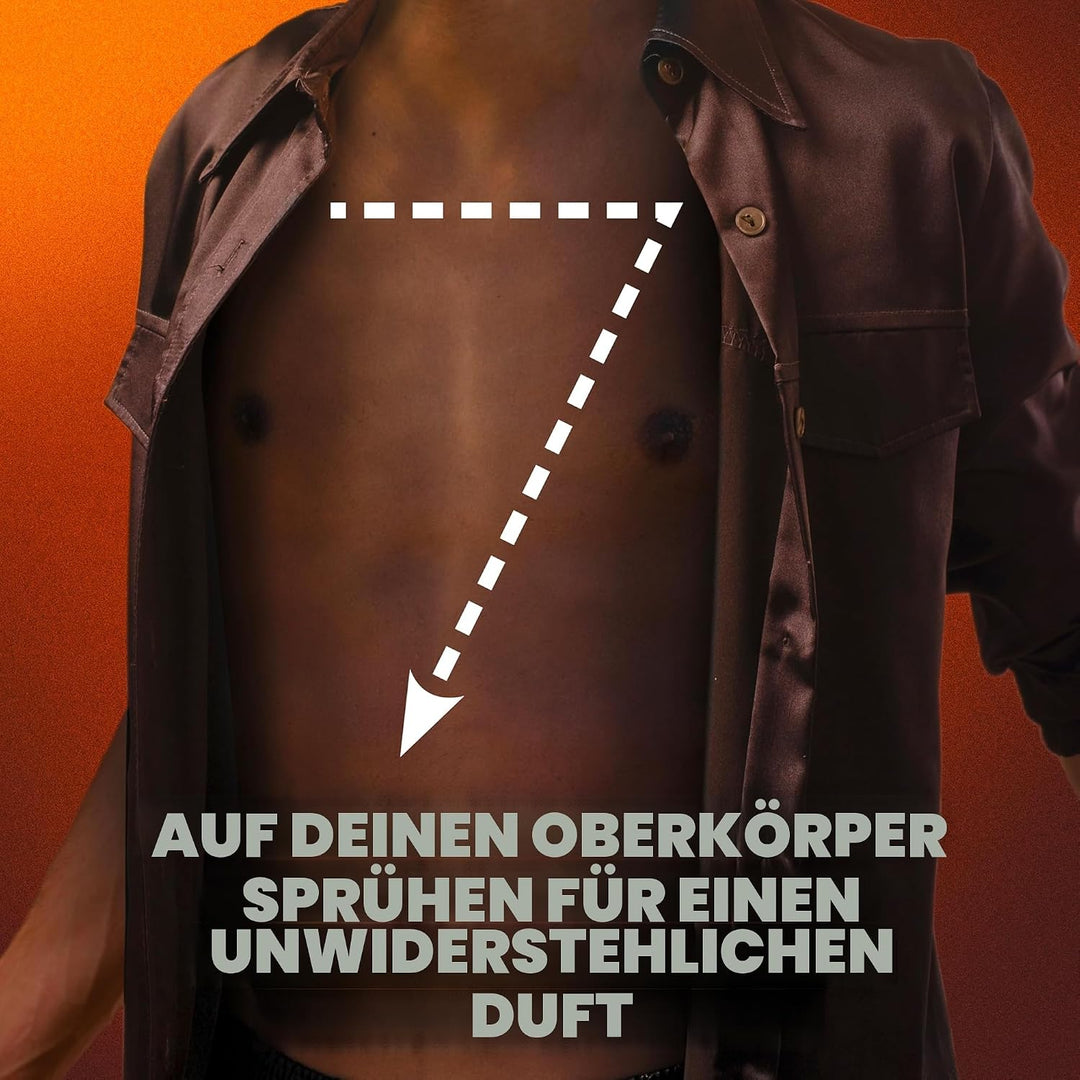 Axe Deodorant für Herren, Antitranspirant, Dark Temptation, 150 ml, 6 Stück Frisch 150.00 ml (6er Pa