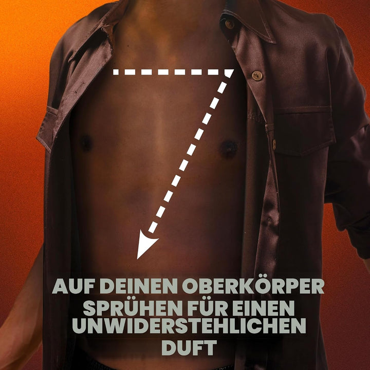 Axe Deodorant für Herren, Antitranspirant, Dark Temptation, 150 ml, 6 Stück Frisch 150.00 ml (6er Pa