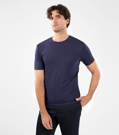 DAVID ARCHY Herren Unterhemd 2/3/5er Pack Atmungsaktive Business Unterhemd T-Shirts Weich Kurzarm Sh