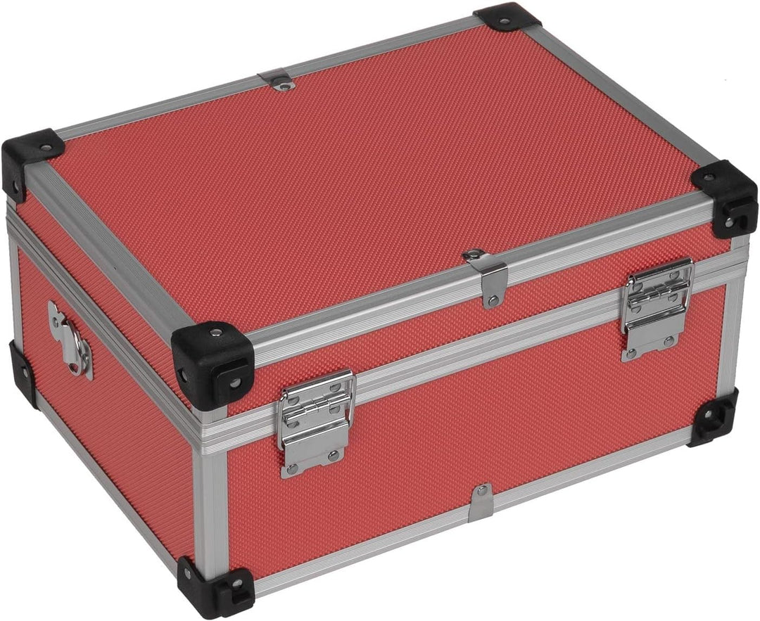 anndora Werkzeugkoffer 70106 Aluminium Rahmen Koffer - Werkzeugkiste 32,5 x 25,5 x 17,5 cm mit Neopr