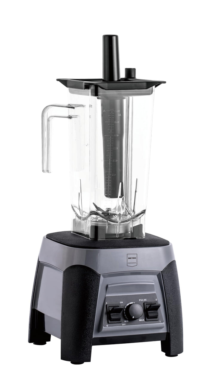 METRO Professional Bar-Mixer GBB1000, ABS/Gummi/Tritan/TPE, 22.5 x 24.3 x 47.9 cm, 1500 W, 2 L, grau