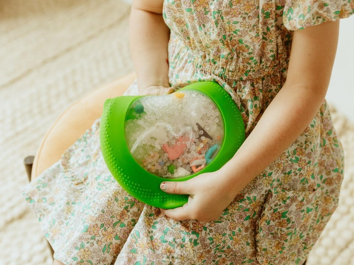 Jellystone Designs, Peekaboo Bag Farm sensorisches Spiel für Kinder, hilft bei der sensorischen und