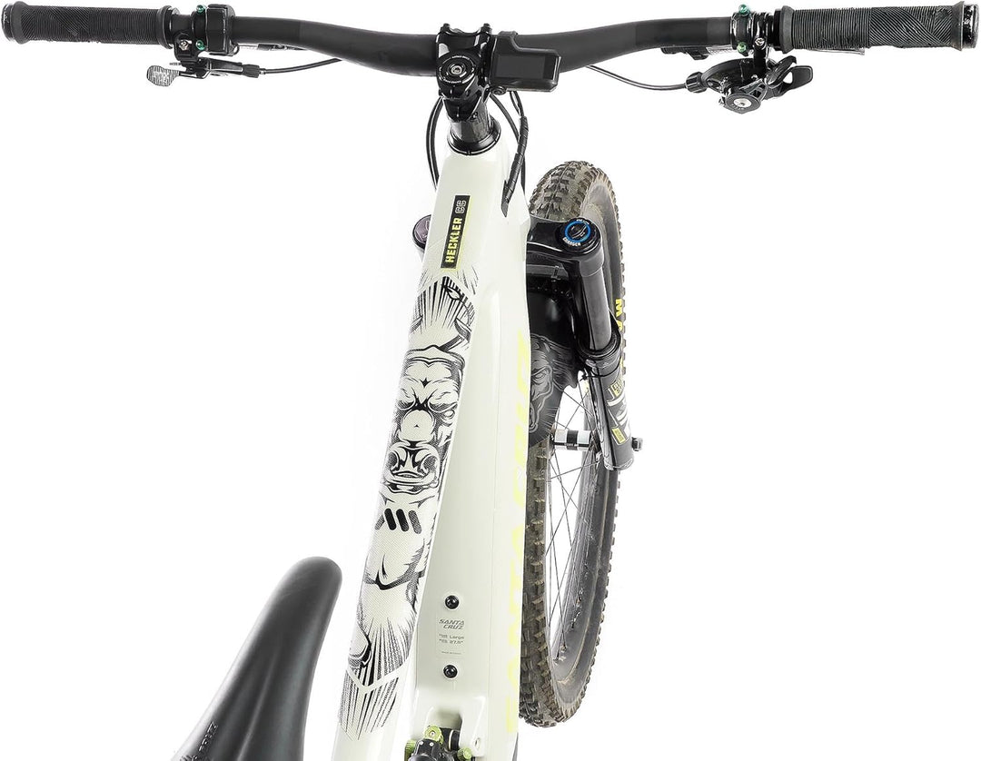 All Mountain Style AMS High Impact Rahmenschutz extra halbtransparent - schützt Ihr Fahrrad vor Krat