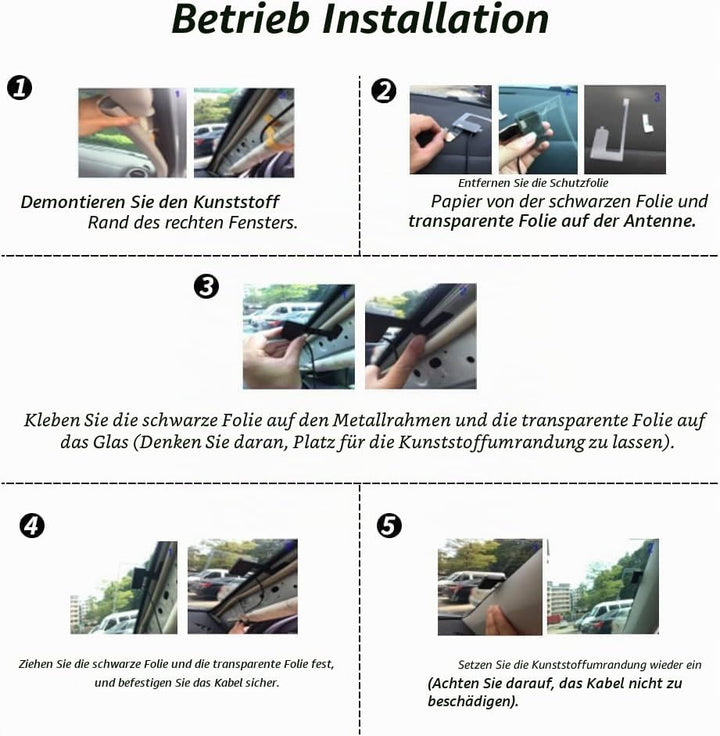 Hikity DAB/DAB+ Digital Adapter Tragbarer DAB+ Radio Tuner Empfänger mit Antenne+SMA Glass Antenne S