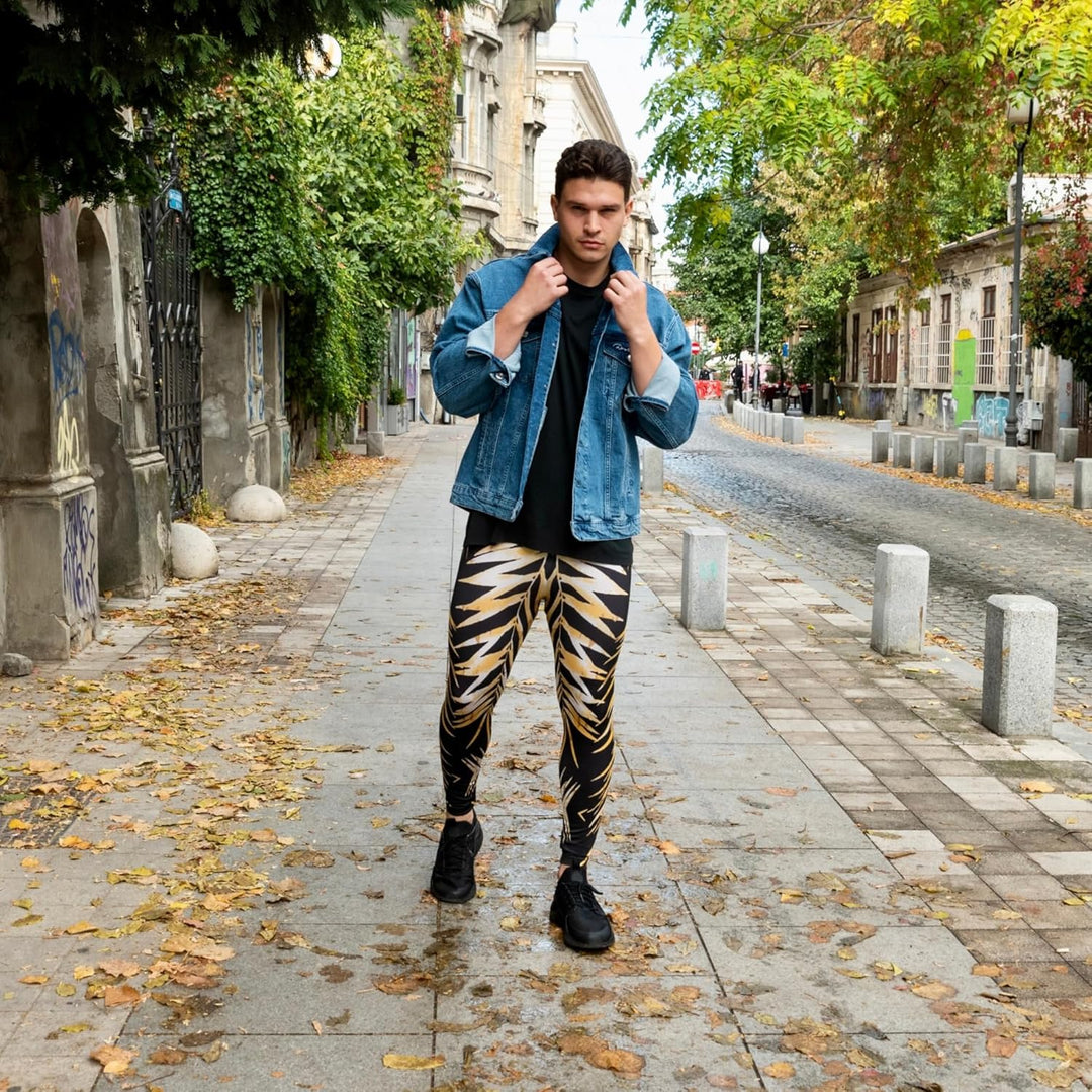 Kapow Meggings - Die originalen Männer-Leggings: Ideal für Fitness, Laufen, Mode, Festivals, Partys