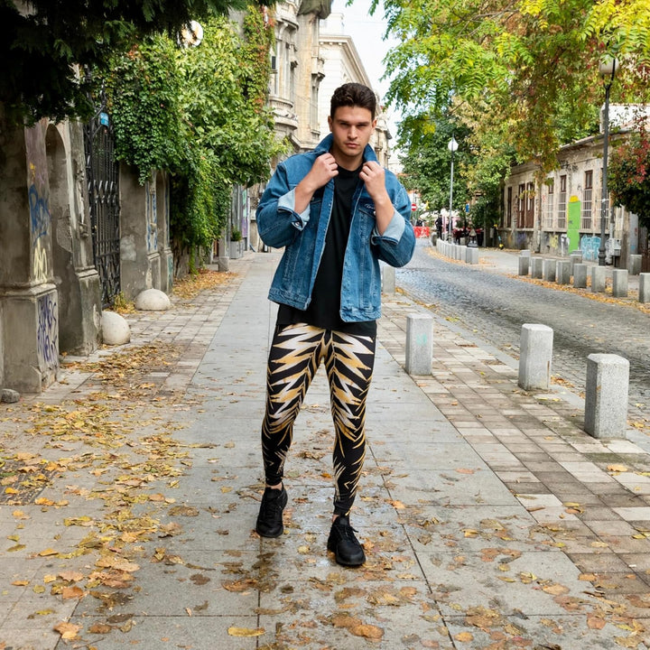 Kapow Meggings - Die originalen Männer-Leggings: Ideal für Fitness, Laufen, Mode, Festivals, Partys