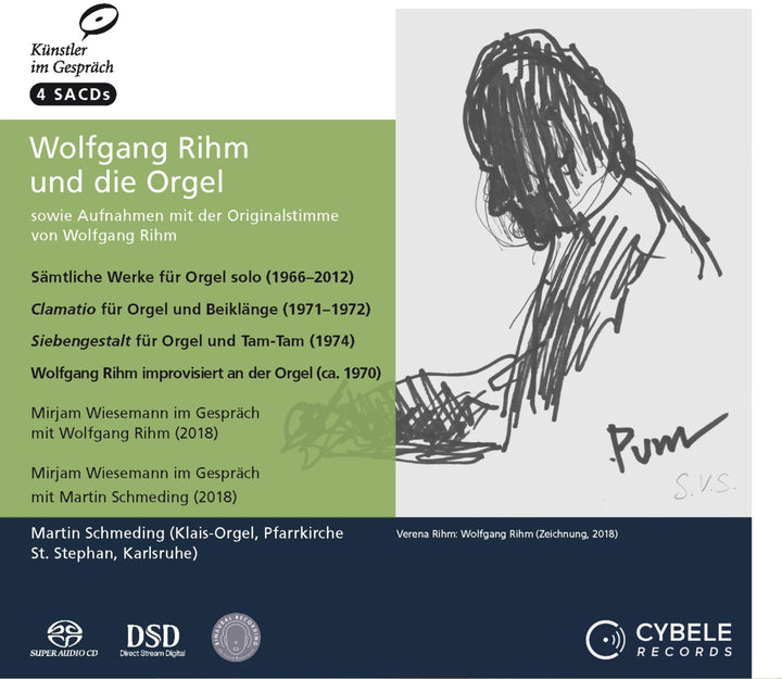 Wolfgang Rihm und die Orgel, Audio-CD