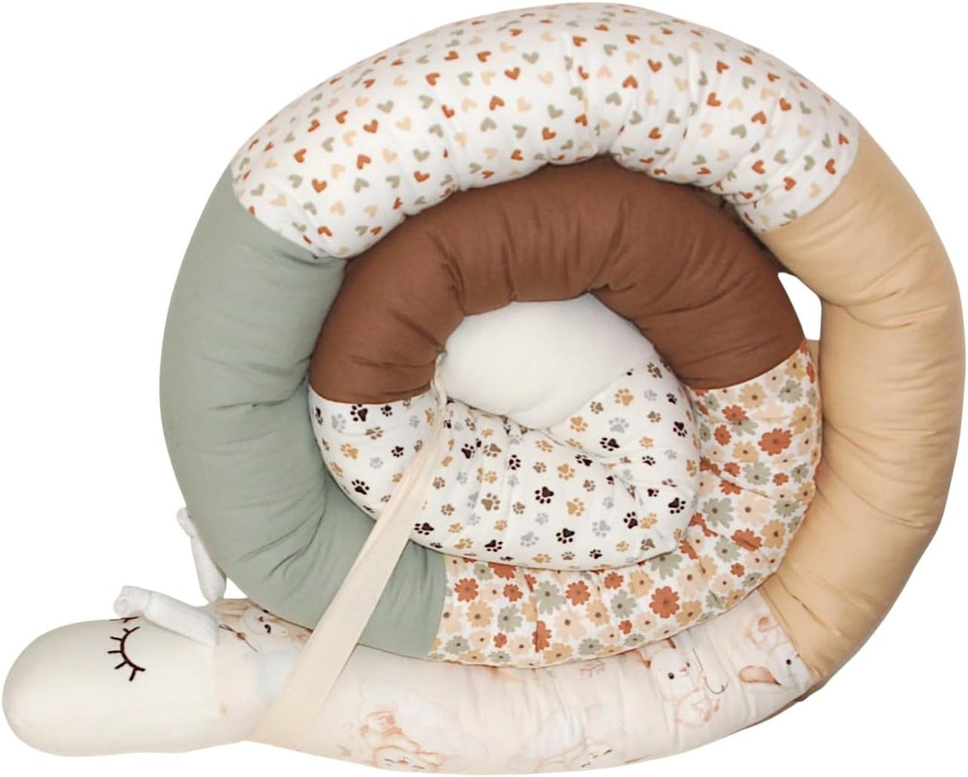 Generisch Bettschlange/Bettschnecke XXL (Motiv Meereswelt) Länge 250cm **personalisierbar** Seitensc