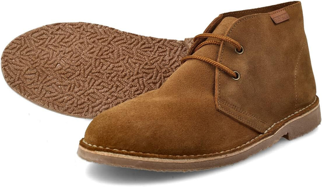 PAYMA - Safari Desert Boot aus WildLeder für Damen und Herren. Schuhe aus Spanien. Chukka Stiefelett