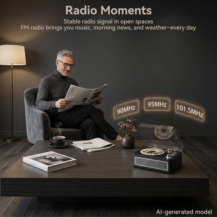 CD Player Tragbar Bluetooth: Kegaudio Radio mit CD-Player Tragbarer mit Lautsprecher Fernbedienung U