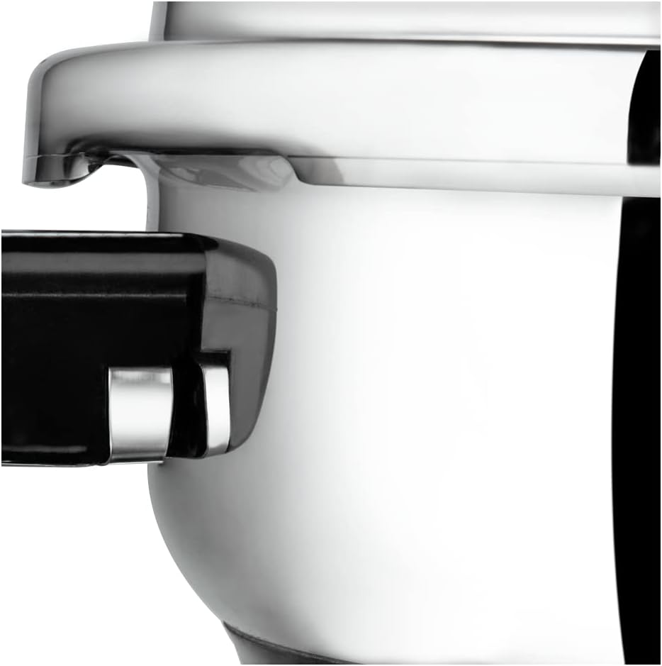 Vinod Pressure Cooker 3 ltr Edelstahl Schnellkochtopf mit Glasdeckel, induktionsgeeignet hochwertige