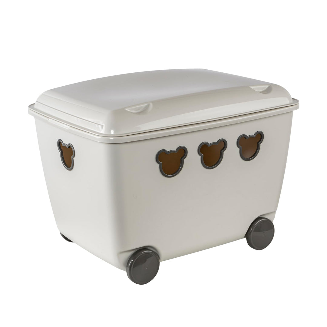 BranQ - Home essential - Multifunktionsbehälter für Spielzeug Bear 55 l, BPA-freier Kunststoff PP, b