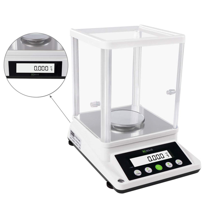 U.S. SOLID 0,001 g Präzisionswaage - Digitale analytische Lab-Waage - Elektronische Präzisionswaage