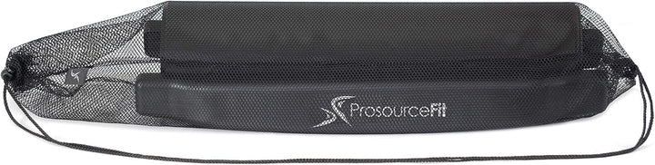 ProSourceFit Rutschbrett-Matte für Übungen, 1,8 m, mit Endstoppern, Booties und Tragetasche für Low-