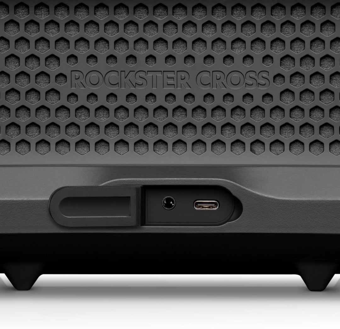 Teufel Fender x ROCKSTER Cross 2 Tragbarer Bluetooth Lautsprecher | für drinnen und draussen, mit La