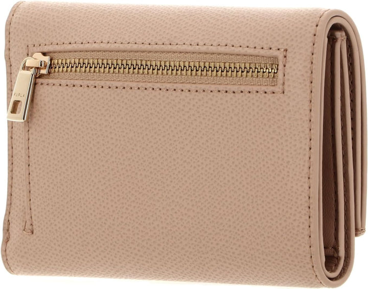 Furla 1927 Druckknopf Brieftasche Beige