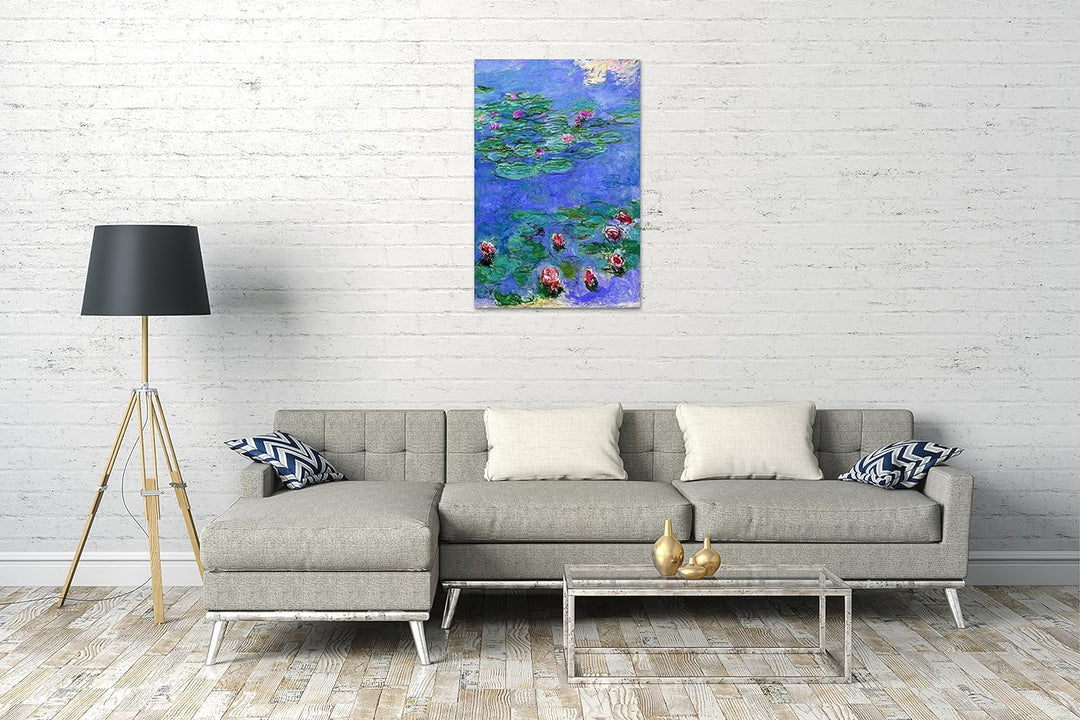 Printed Paintings Leinwand (60x80cm): Claude Monet - Seerosen 60x80 cm, 60x80 cm
