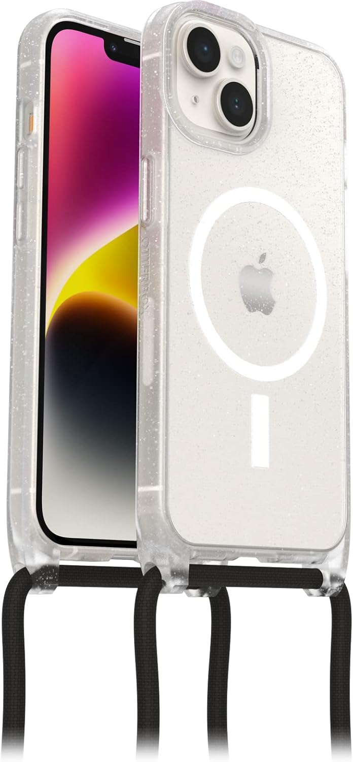 OtterBox React Necklace Hülle mit MagSafe für iPhone 14, schlanke, schützende Hülle mit justierbarer