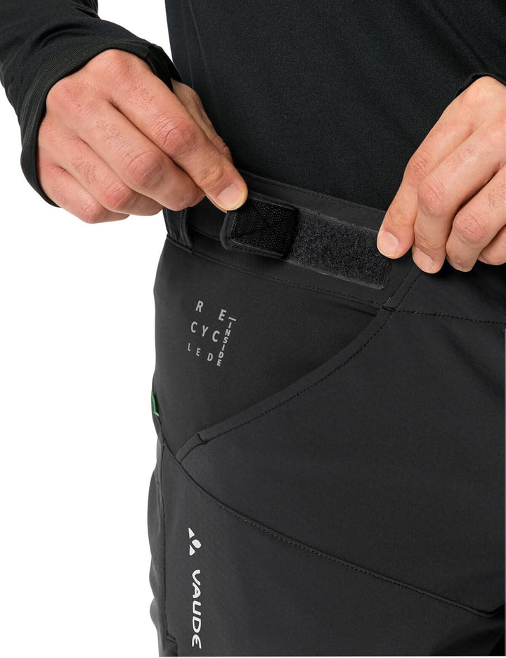 VAUDE Hose Men's Qimsa Softshell Pants II S/S+L/S L Black/Black, L Black/Black