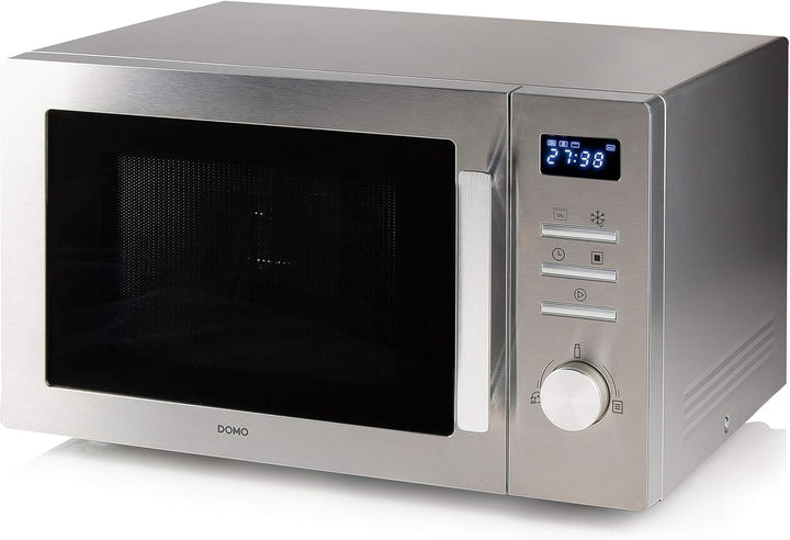 DOMO DO2334CG Kombi Mikrowelle - 34 L - silber