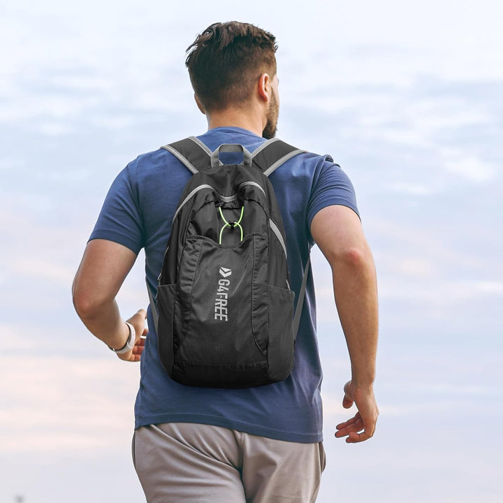 G4Free Faltbarer Leichter Rucksack 25L Unisex Tagesrucksack Kleiner Reiserucksack Wanderrucksack Tre