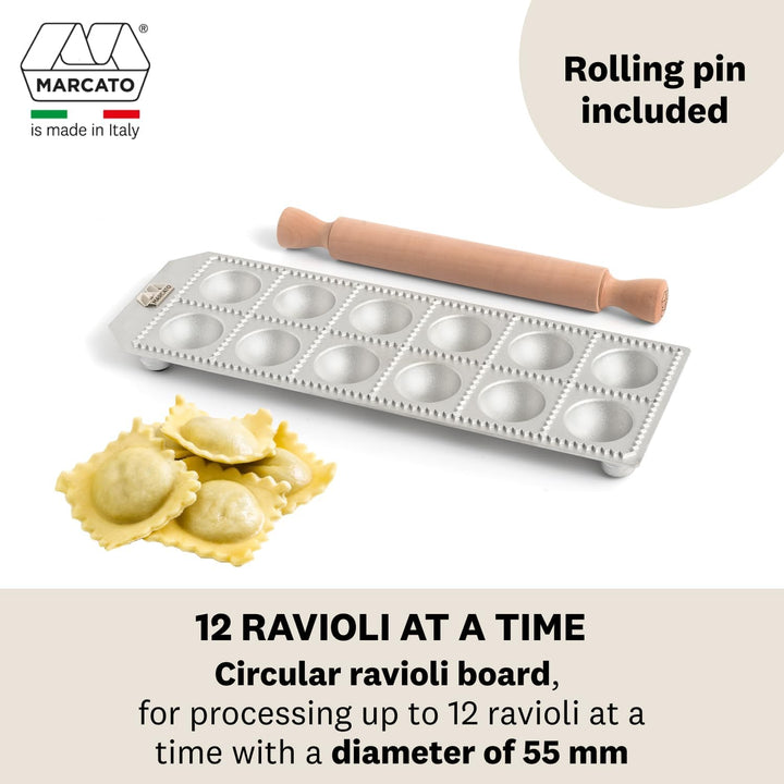 Marcato 8382 Backform, Matt, Silber, 8383