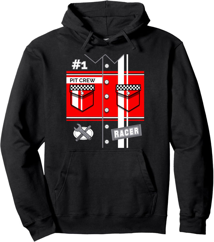 Boxencrew-Kostüm Auto-Renn-Mechaniker Pullover Hoodie