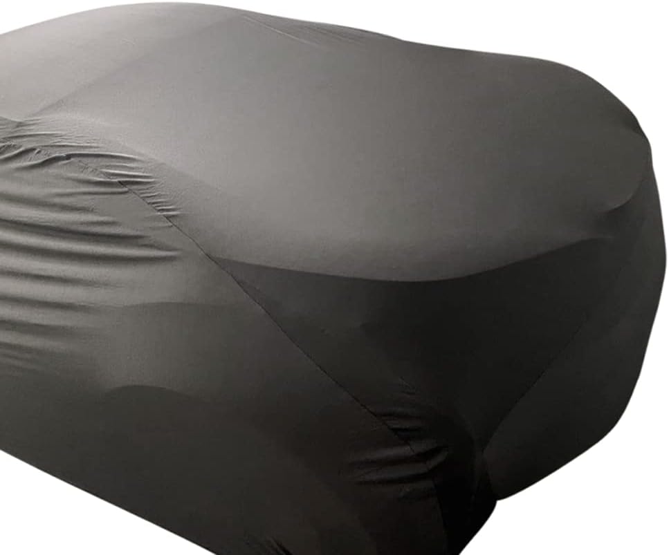 Indoor Autoabdeckung kompatibel mit BMW i8 mit Spiegeltaschen SUPER Soft Stretch