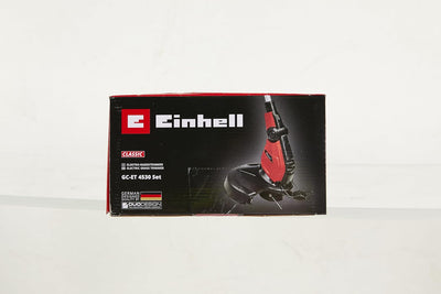 Einhell Elektro Rasentrimmer GC-ET 4530 Set (Motorkopf 4-fach neigbar & 180° drehbar; Alu-Führungsho