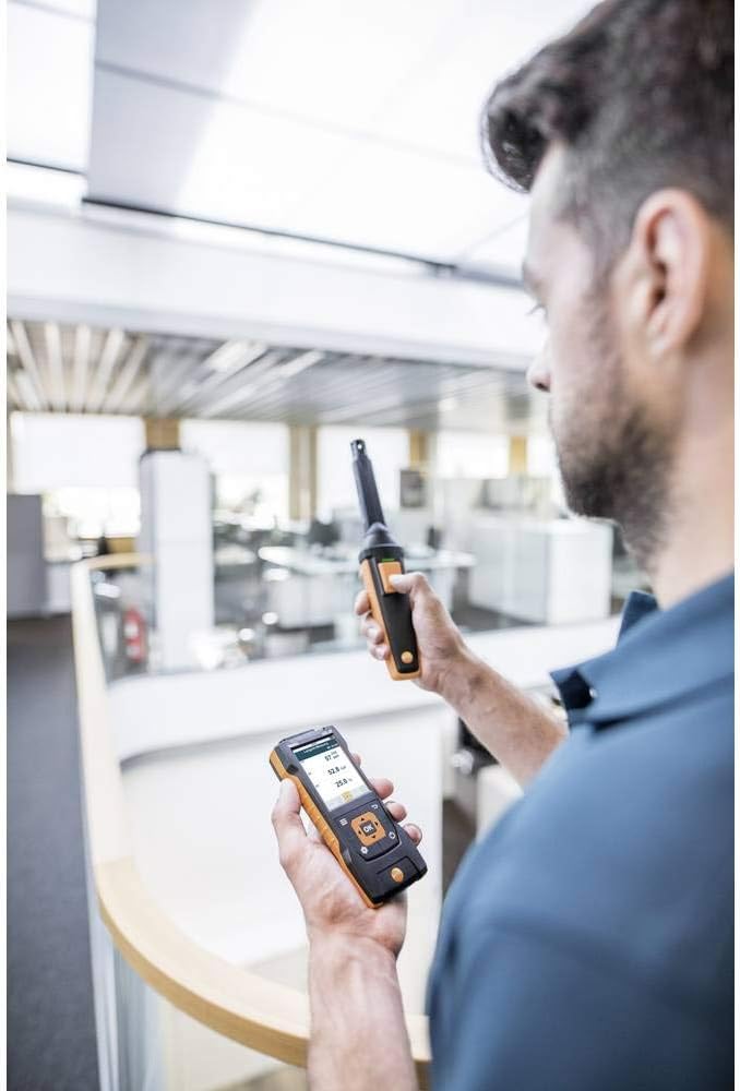 Testo 0632 1551 0632 1551 Sonde CO2-Sonde mit Bluetooth®, inkl. Temperatur- und Feuchtesensor 1St.