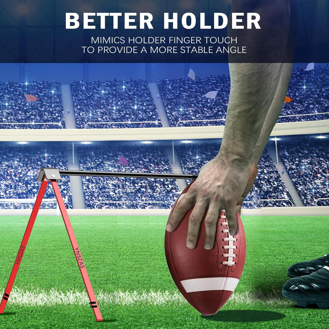 YNSZAS Fussball Kicking Tee, tragbarer Field Goal Kicking Holder Ständer, Kickoff Tee kompatibel mit