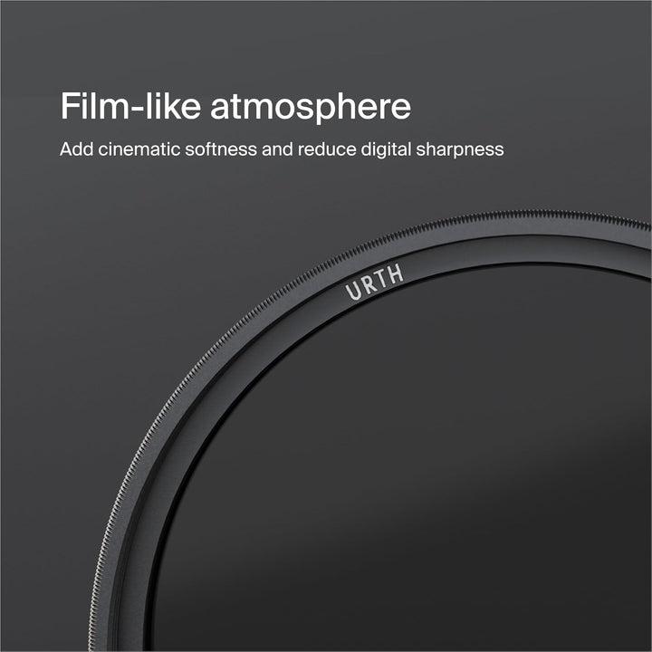 Urth 58 mm Ethereal White Mist ⅛ Diffusions-Objektivfilter (Plus) - Kinoeffekt, 20-fache Nanobeschic