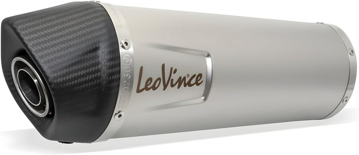 Endschalldämpfer LeoVince SLIP-ON SBK LV ONE EVO, Edelstahl, Carbon Kappe, mit Zulassung für CF Moto