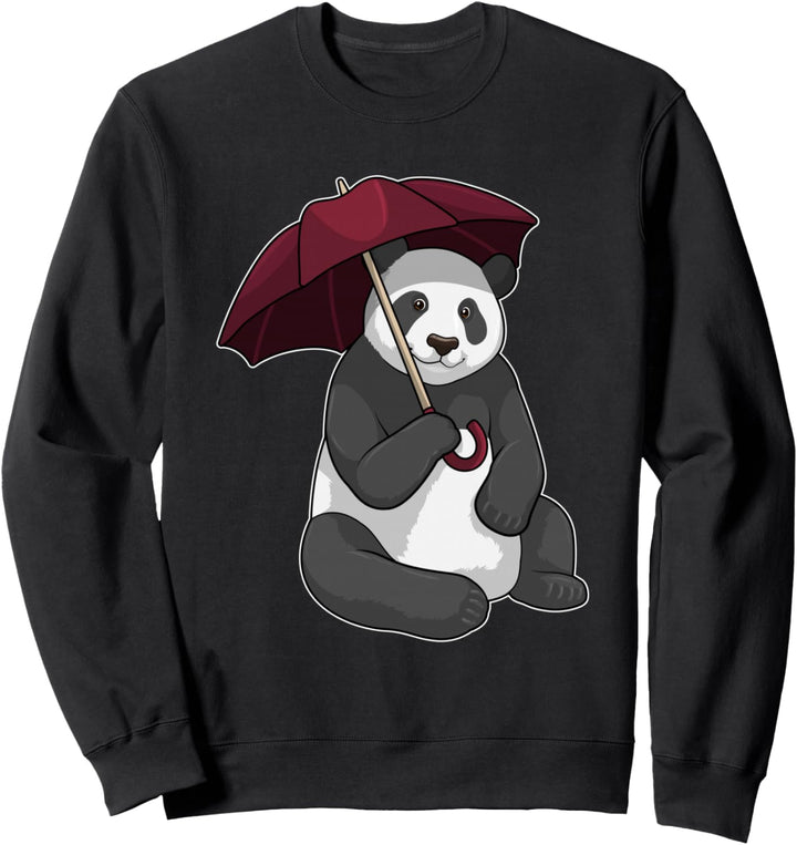 Panda Regenschirm Sweatshirt