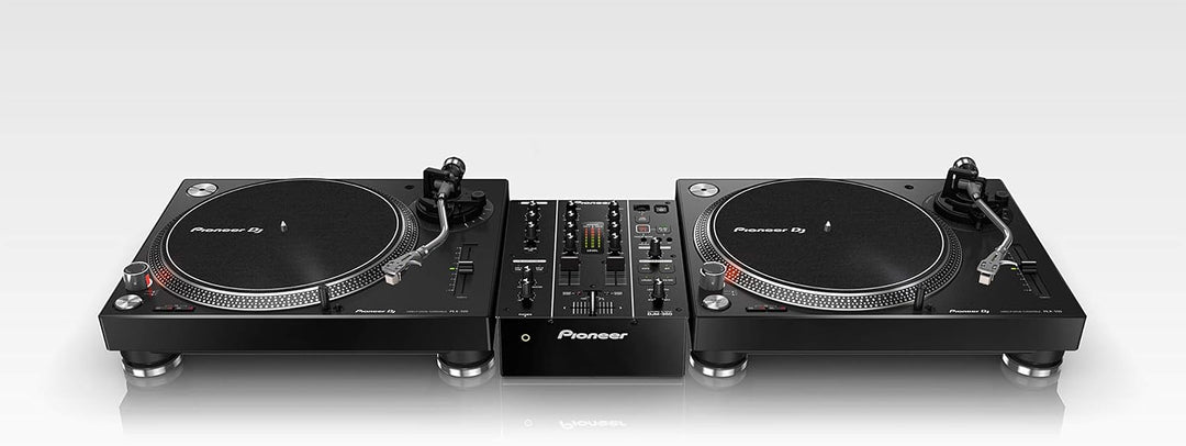 Pioneer DJ PLX-500-K DJ-Plattenspieler mit Direktantrieb, schwarz Black Single, Black Single